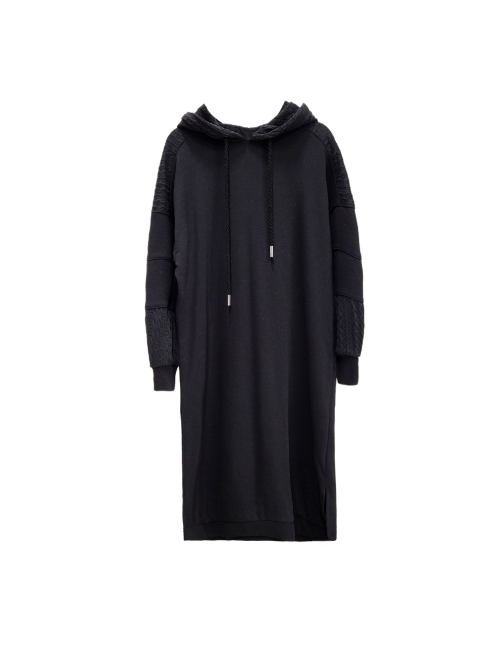 платье трикотажное с капюшоном moretti 85237