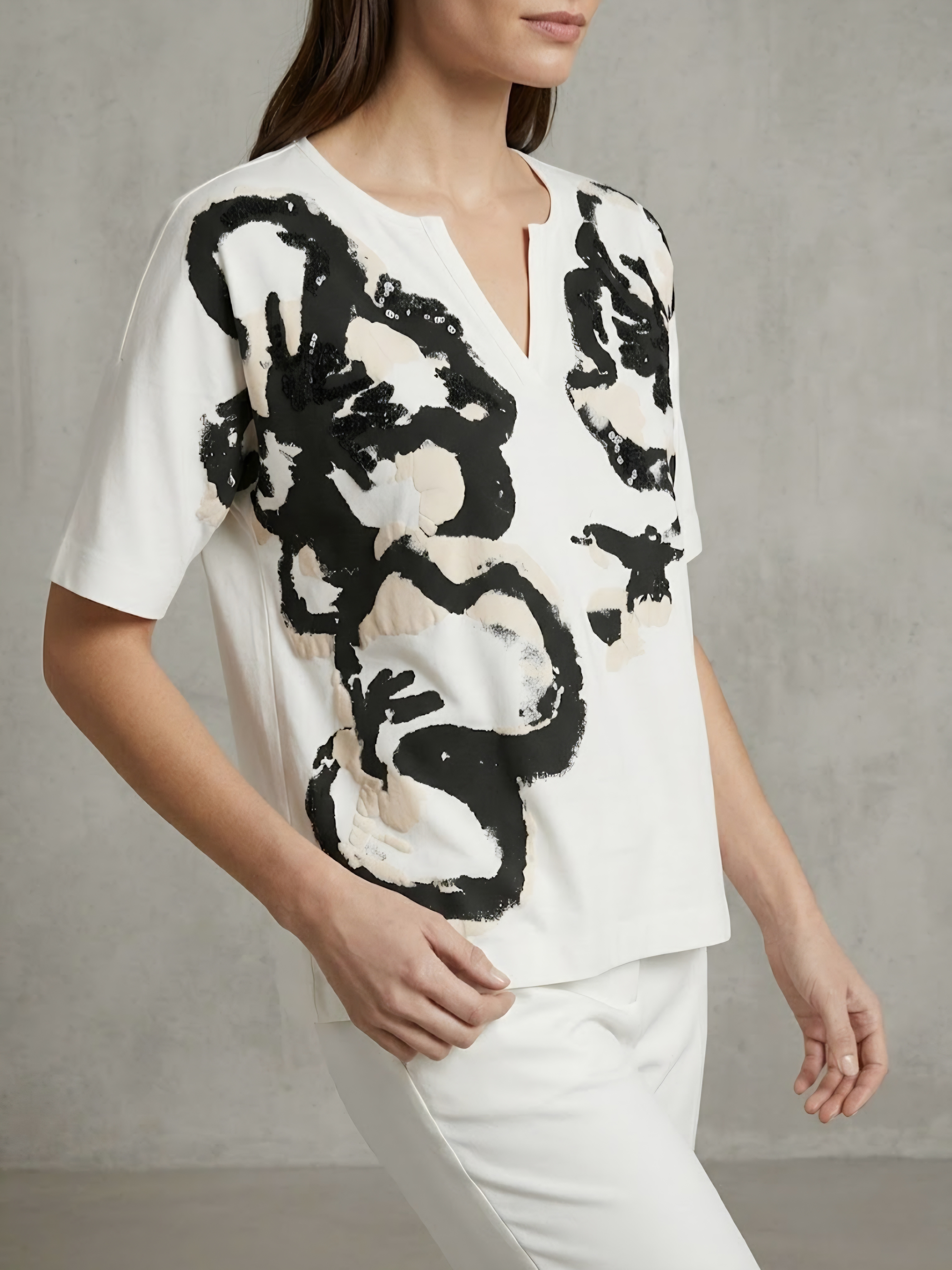 блузка трикотажная frapp 2651402 957 