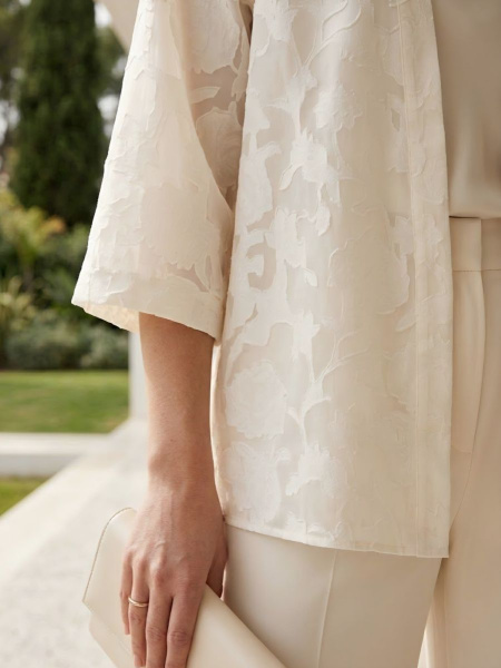 Жакет FRAPP (молочный, 42)