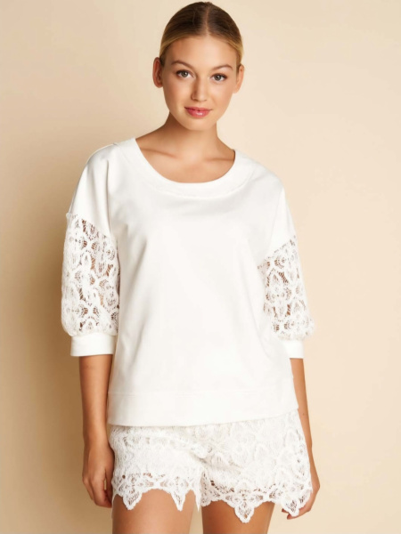 джемпер donne da sogno 23D2571 04 bianco