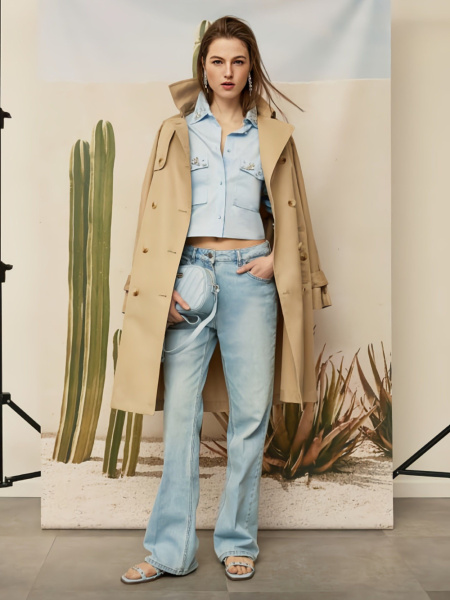 Тренч (плащ) женский Pennyblack