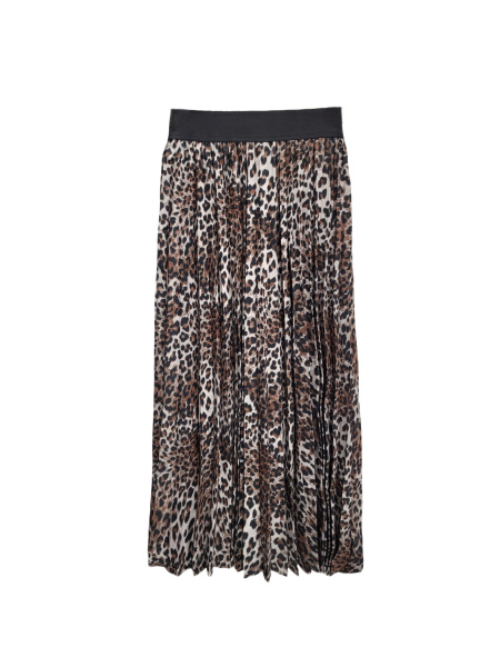 юбка плиссированная franco vello 9102-224/23-02 leopardo selvaggio-605 42