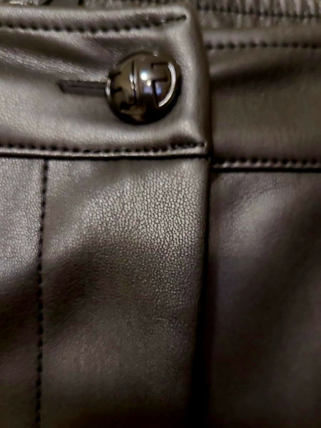 брюки женские из экокожи elisa fanti 2P101 02