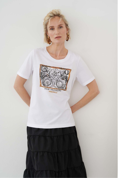 футболка margittes 26538 2024 10000