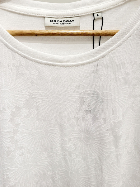 футболка женская broadway nyc fashion 55002271 snow white