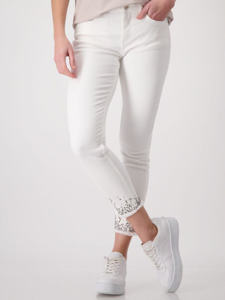 брюки джинсовые monari 408395 Off-White