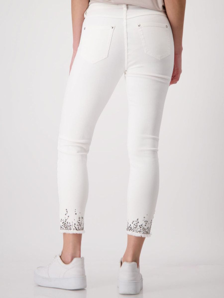 брюки джинсовые monari 408395 Off-White