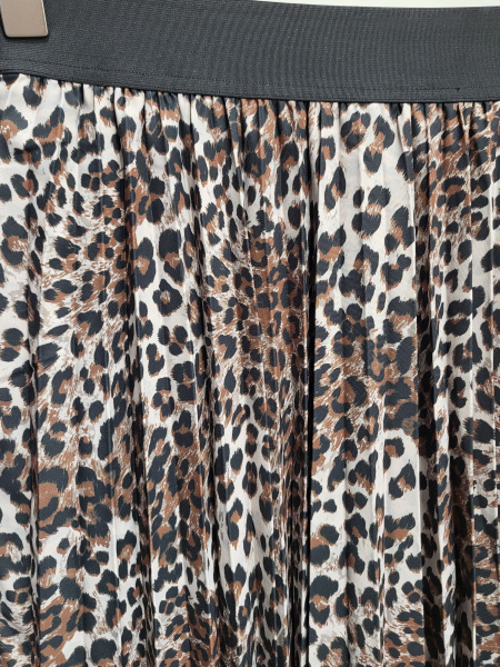 юбка плиссированная franco vello 9102-224/23-02 leopardo selvaggio-605 42