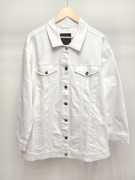 жакет джинсовый franco vello 6086-122/22-01 bianco-200