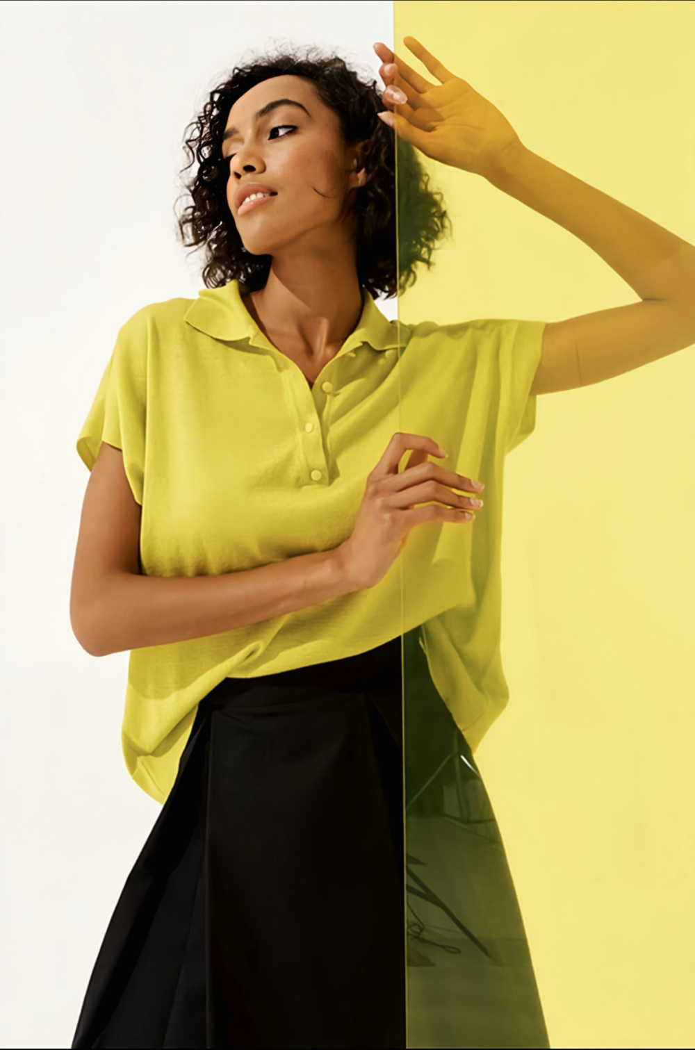 блузка трикотажная поло noche mio BANDOS 6.846