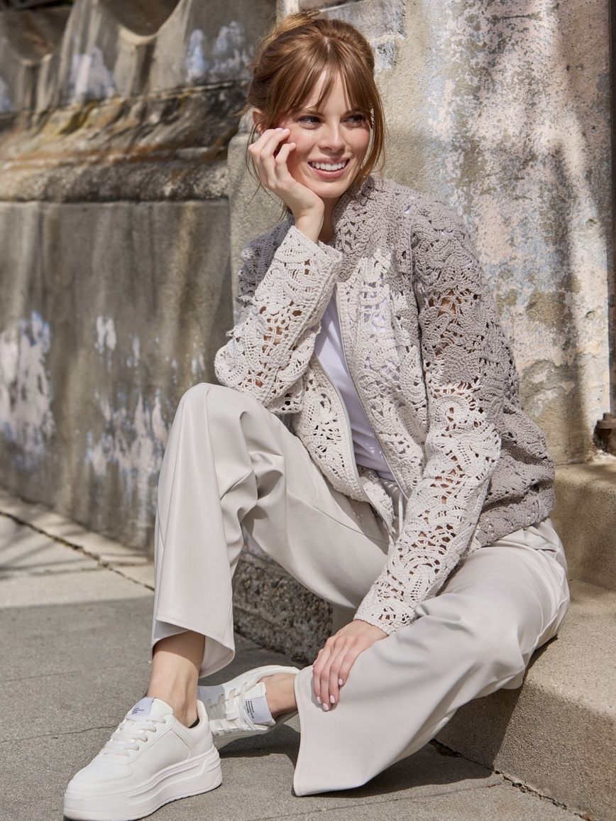 джемпер на молнии monari 808969 540