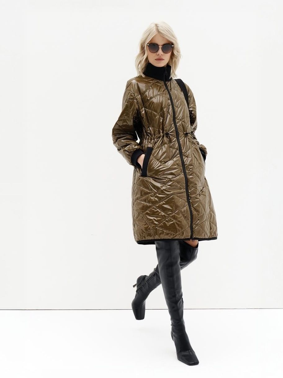 пальто стёганое женское noche mio LYNX 7.007
