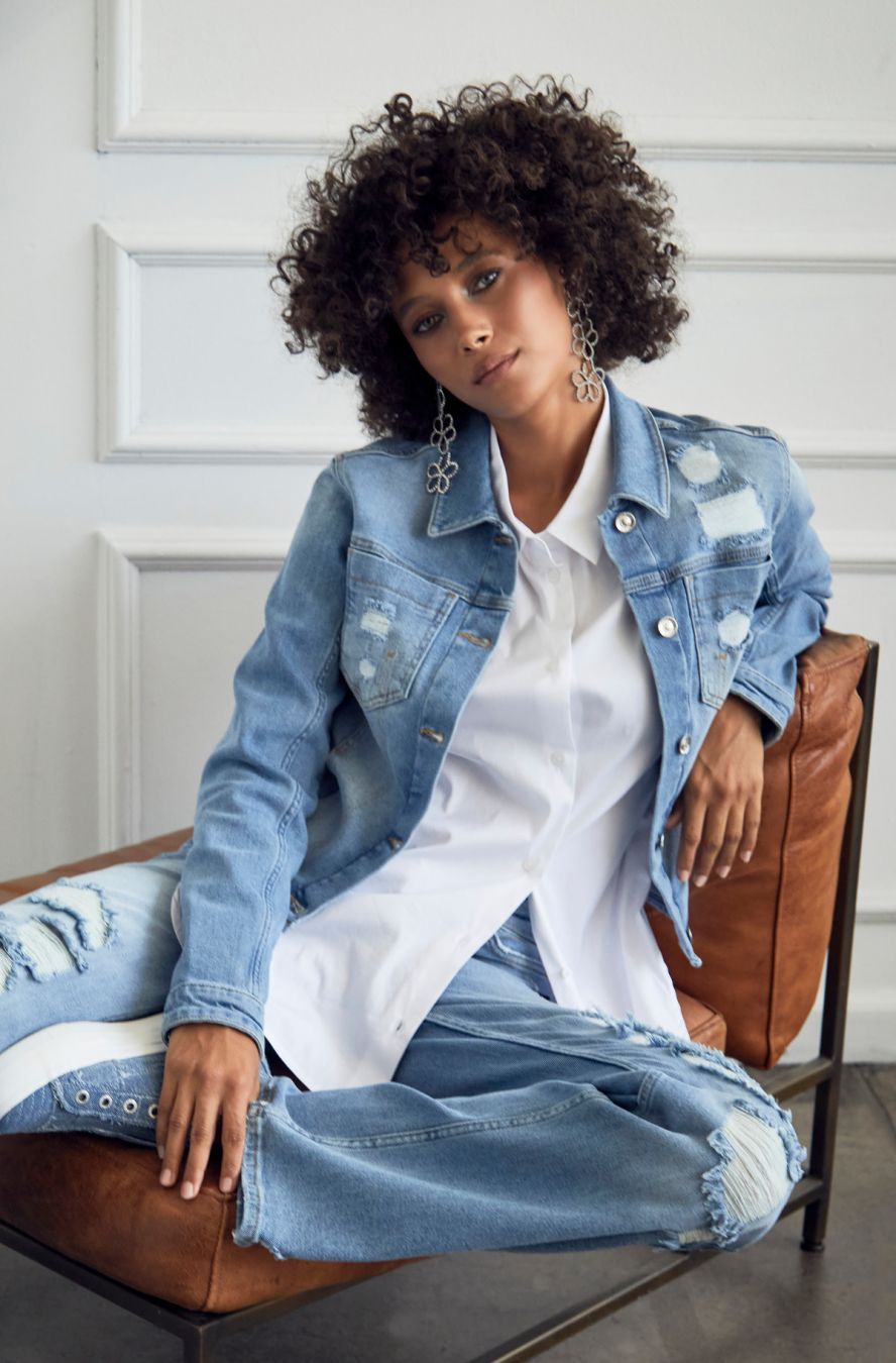 куртка джинсовая monari 408180 750