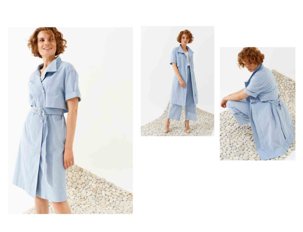 Платье-тренч Noche Mio