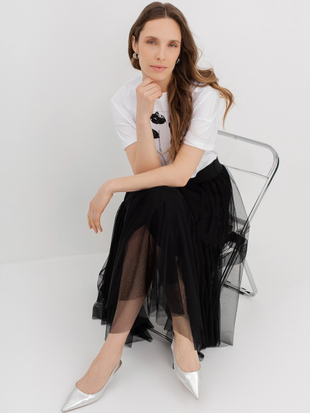 многослойная юбка из сетки bulmer 4245892/9