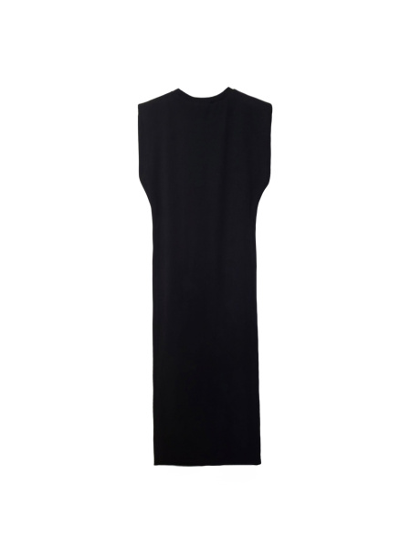 платье трикотажное moretti 60227 black