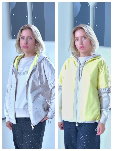 Жилет двухсторонний с капюшоном Franco Vello