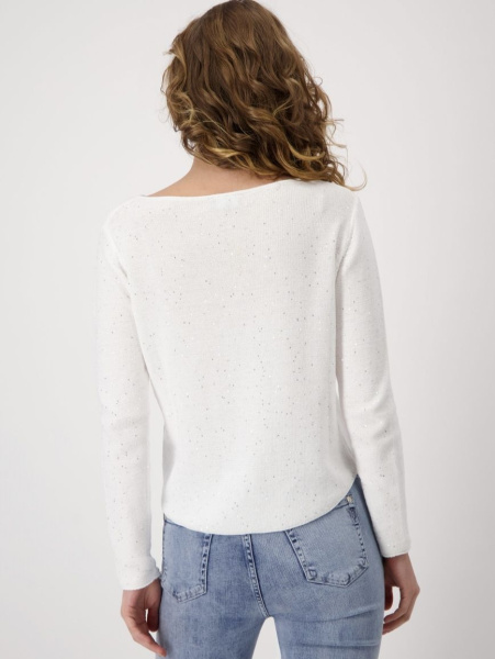 Джемпер женский с пайетками Monari