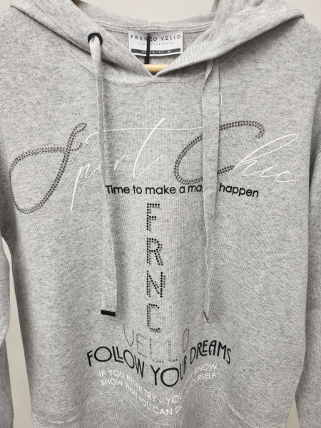 Толстовка с капюшоном (худи) Franco Vello