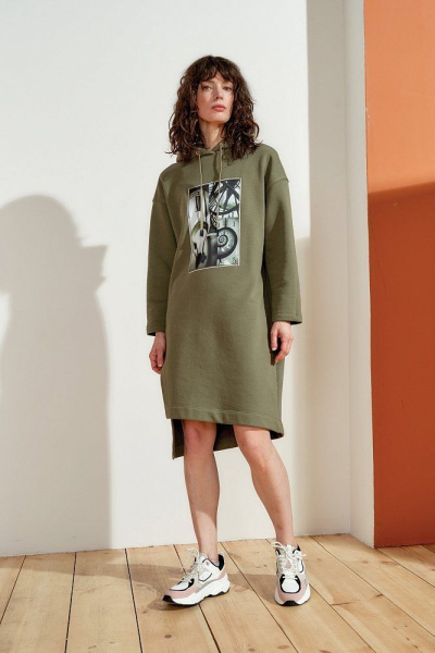 платье с капюшоном solo by endea 11419-3198/27