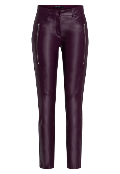 брюки женские из экокожи marc aurel 92699